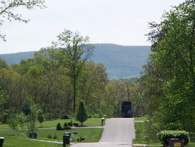 New Residential Construction: Street Scene with Mountain View