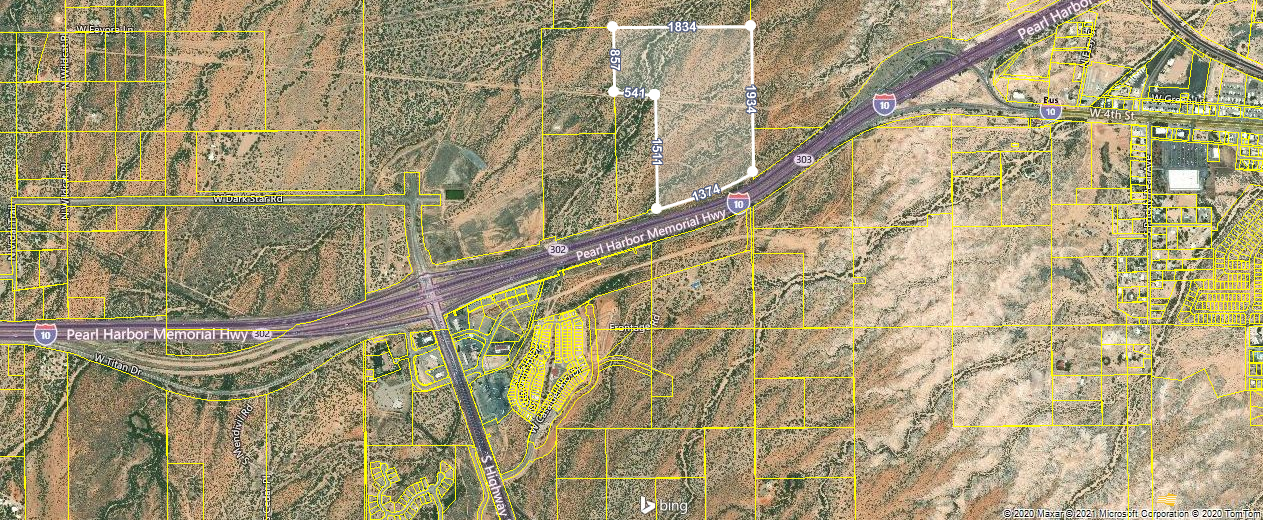 AZ INTERSTATE LAND: Aerial