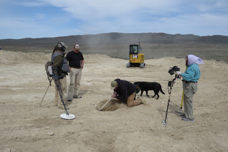 200 ACRES GOLD CLAIM, WINNEMUCCA, NV.: testing